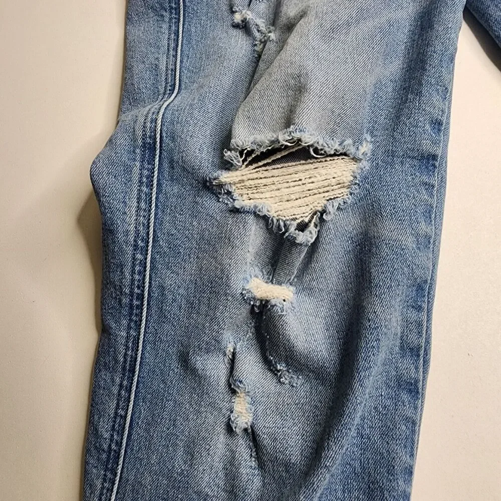 AGOLDE Roxanne Super‎ High Rise Distressed Jeans a051-812 Size 29